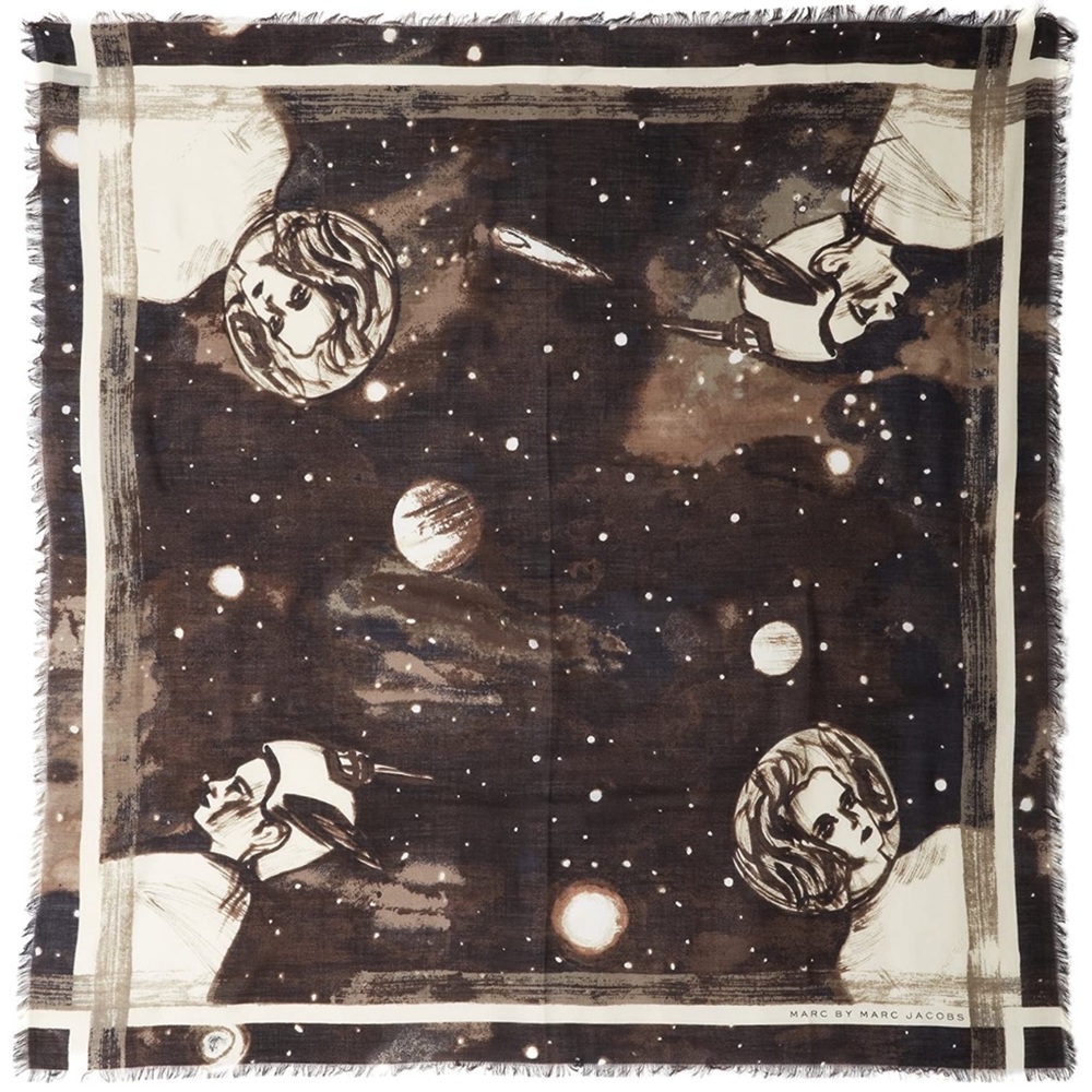Marc by Marc Jacobs Jupiter & Celestial Wool Scarf